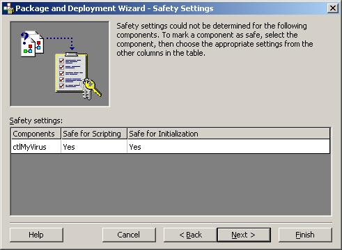 Marking safe for scripting